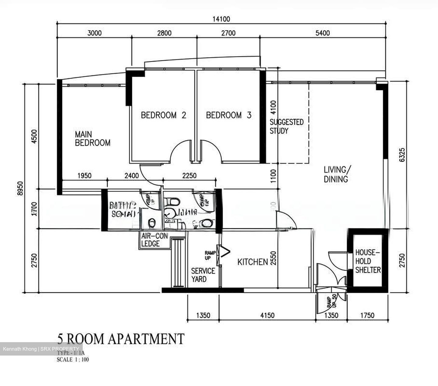 Blk 572A Champions Court (Woodlands), HDB 5 Rooms #561916441